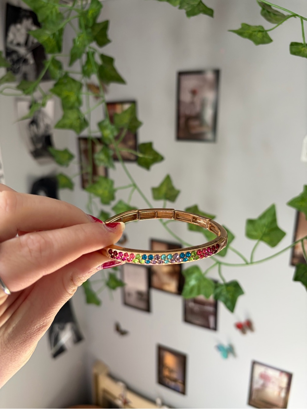 Rainbow/Gold Bracelet